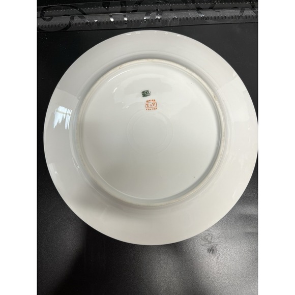 T & V Limoges Tressemanes & Vogt  10 Gold Rimmed Dinner Plates 11\